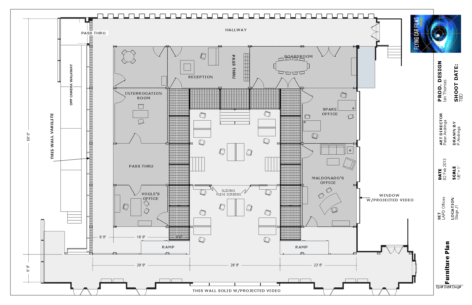 LAPD Offices – Almost Human – DNA645 Design Ltd.