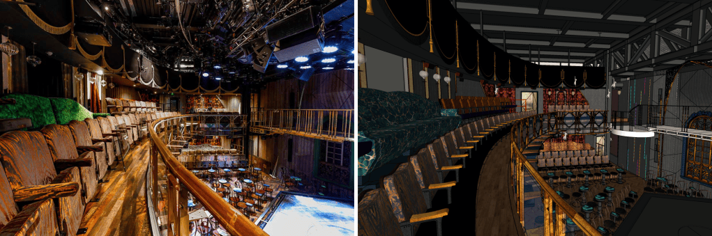 Magic Mike Layout Magic Mike Live – London – DNA645 Design Ltd.